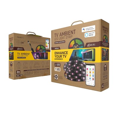 Bandes LED Muvit iO Noir 30 cm 3 m