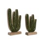 Figurine Décorative Home ESPRIT Vert Naturel Cactus Tropical 13 X 5 X 25,5 CM
