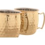 2 Piece Mug Set Home ESPRIT Golden Loft 480 ml (2 Units)