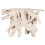 Console Home ESPRIT Blanc 150 x 40 x 77 cm