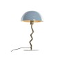 Desk lamp Home ESPRIT Blue Golden 50 W 220 V