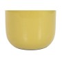 Vase Home ESPRIT Mustard Iron Urban Lacquered 36 x 36 x 51 cm