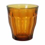 Set of glasses Duralex Picardie Amber 6 Pieces 250 ml (12 Units)