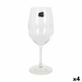 Wine glass set Crystalex Lara Crystal 350 ml Wine 6 Pieces (6 Units) (4 Units)