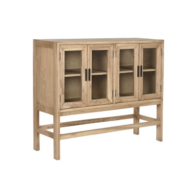 Buffet Home ESPRIT Verre bois mindi 120 X 41 X 100 CM