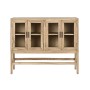 Buffet Home ESPRIT Verre bois mindi 120 X 41 X 100 CM