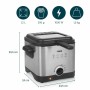 Friteuse Princess 01.182612.01.001MINIFREIDORA Acier 1000 W 1,5 L