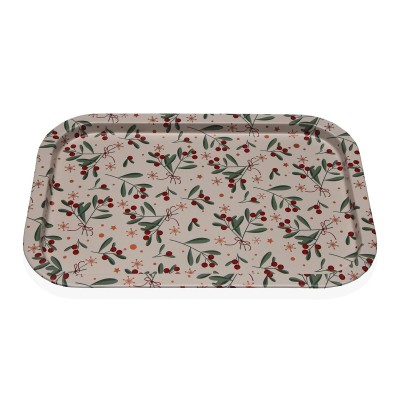 Tray Versa Metal 23 X 1,5 X 34 CM Berries