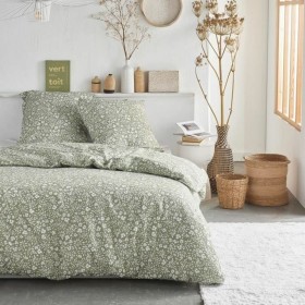 Duvet cover set TODAY Green Vert Super king 2 Pieces