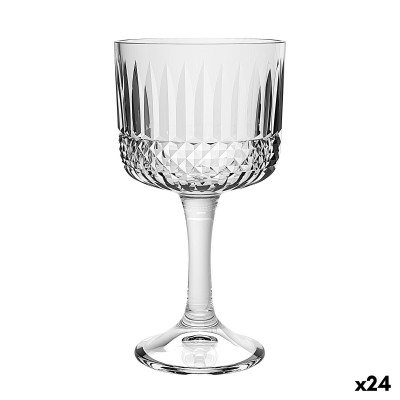 Verre La Mediterránea Phasai geneve Transparent verre 500 ml (24 Unités)