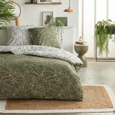 Duvet cover set TODAY Green Vert Super king 2 Pieces