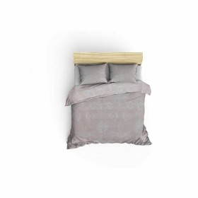 Parure de couette Blanc Lit king size 3 Pièces