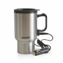 Thermal Cup with Lid Basic Home Silver 400 ml 0,4 l Electric (12 Units)