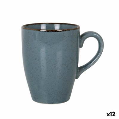 Tasse mug Santa Clara Salvora Bleu 350 ml (12 Unités)