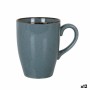 Tasse mug Santa Clara Salvora Bleu 350 ml (12 Unités)
