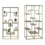 Shelves Gift Decor BIG-S3605004 Golden Metal 45 x 200 x 100 cm