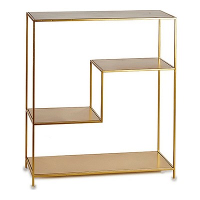 Shelves Gift Decor BIG-S3605000 Golden Metal 85 x 95 x 30 cm