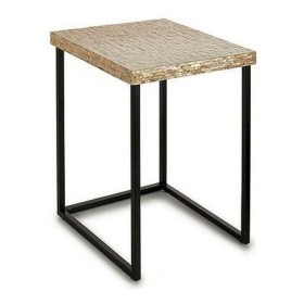 Table d'appoint Gift Decor Blanc Beige Doré 47 x 62 x 47 cm