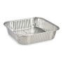 Set of trays Kinvara Silver Aluminium 20,5 x 6,5 x 20,5 cm