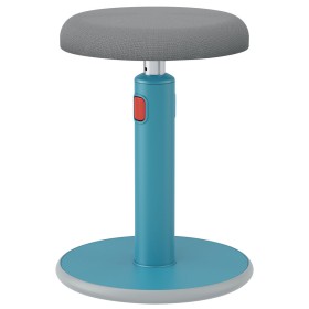 Tabouret ergonomique Leitz Ergo Cosy Active Bleu Plastique