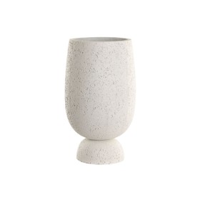 Planter Home ESPRIT White Fibre Mediterranean 35 x 35 x 60 cm