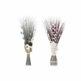 Branche DKD Home Decor Fleurs Fibres de coco (2 pcs) (35 x 20 x 100 cm)