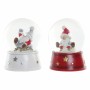 Christmas Bauble DKD Home Decor Resin Crystal Father Christmas (2 pcs) (9.5 x 9.5 x 13.5 cm)