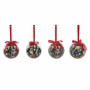 Christmas Baubles DKD Home Decor Father Christmas PVC (7 pcs) (7.5 x 7.5 x 12 cm)