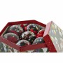 Boules de Noël DKD Home Decor Père Noël PVC (7 pcs) (7.5 x 7.5 x 12 cm)