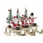 Décorations de Noël DKD Home Decor Bois Père Noël (14 x 6 x 13 cm) (3 pcs)