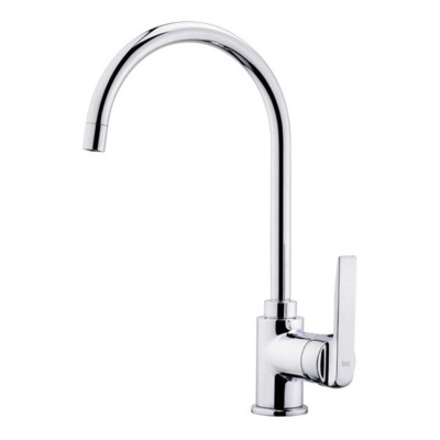 Mixer Tap Teka 5399512 Chrome Wood Metal Steel Plastic Circular