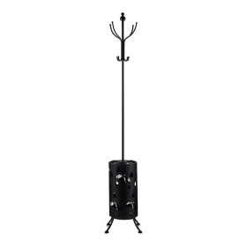 Coat rack Gift Decor Black Metal 44 x 185 x 44 cm Umbrella stand