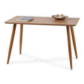 Table de Salle à Manger Gift Decor Marron Métal Bois Mélamine 120 x 70 x 75 cm