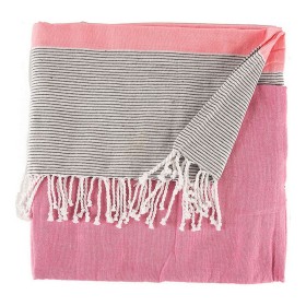 Foulard multi-usages Gift Decor Rose 160 x 200 cm 40 x 9 x 8 cm Rayures