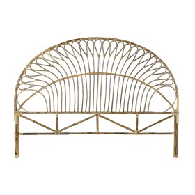 Headboard DKD Home Decor Natural Rattan 177 x 4 x 131 cm