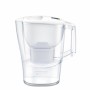 Carafe Filtrante Brita ALUNA BLANCA Blanc Transparent Plastique 2,4 L