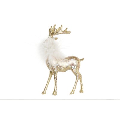 Christmas bauble DKD Home Decor Resin Reindeer (8 x 4 x 12 cm)