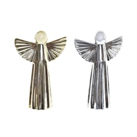 Christmas bauble DKD Home Decor Porcelain Angel (13 x 5 x 17 cm) (2 Units)