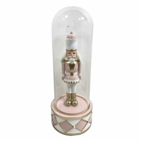 Christmas bauble DKD Home Decor Crystal Resin Nutcracker (10 x 10 x 26 cm) (2 Units)