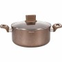 Casserole avec Couvercle Arthur Martin Rose 6 L 15 x 14 x 30 cm 2 Pièces