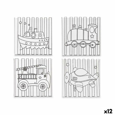 Canvas Pincello Wood Cloth 12 Units