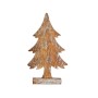 Christmas Tree Krist+ Brown Silver Wood 5 x 31 x 15 cm