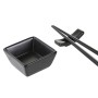 Set de sushi DKD Home Decor Naturel Noir Bambou Grès Oriental