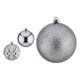 Christmas Baubles Krist+ Silver PVC Ø 8 cm 3 Units