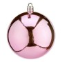 Boules de Noël 16 Unités Ø 8 cm Rose Plastique