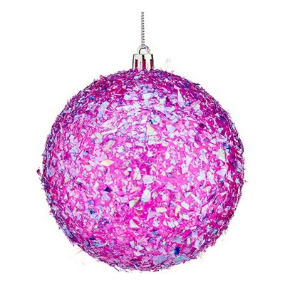 Boules de Noël Krist+ Violet Ø 10 cm 6 Unités