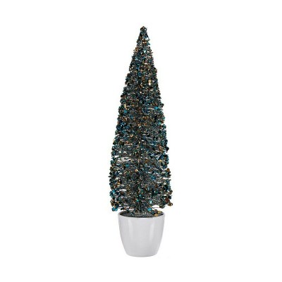 Christmas Tree Krist+ Blue Golden Plastic 10 x 38 x 10 cm