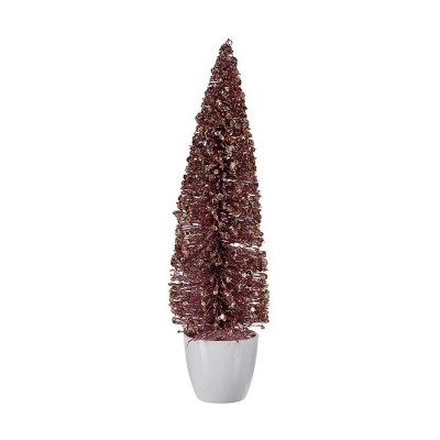 Sapin de Noël Krist+ Rose Doré Plastique 10 x 38 x 10 cm