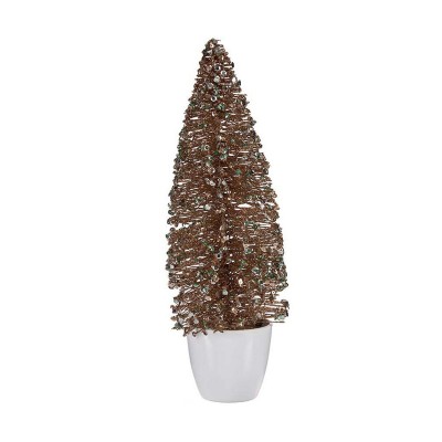 Sapin de Noël Krist+ Menthe Champagne Plastique 10 x 33 x 10 cm