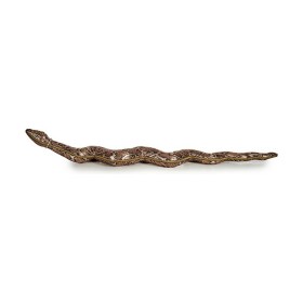 Decorative Figure Krist+ Brown Snake 13 x 12 x 86 cm